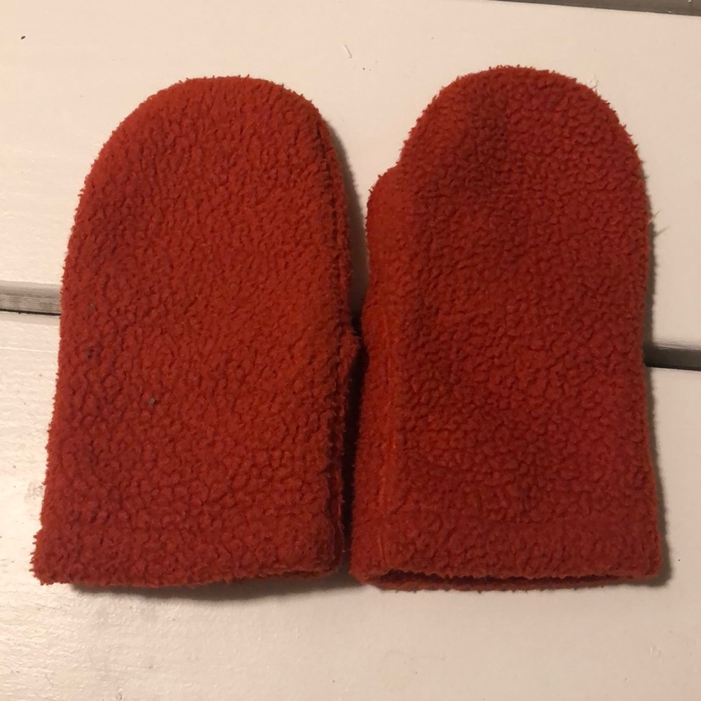 sherpa mittens